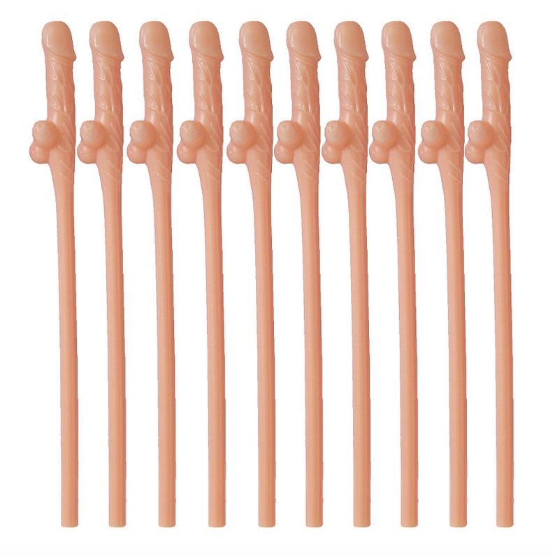 Willy Straws Hen Party Night Out Novelty Sucking Drinking Straws imagem 5