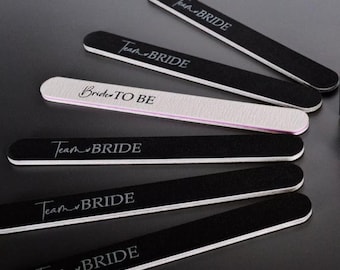 Team Bride Nail File: Bachelorette Party Favour