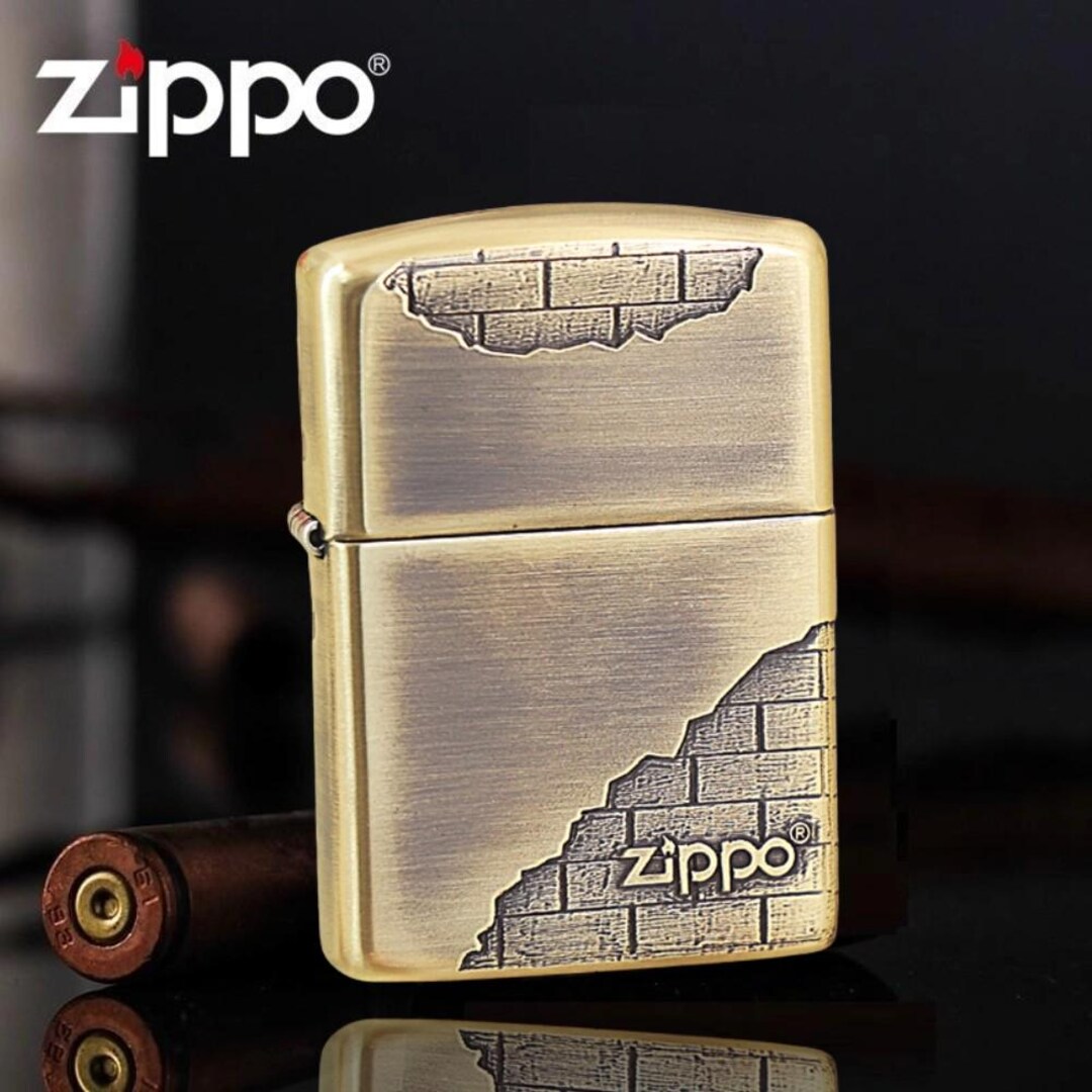 Wall Rippo Rare Japanese Issue Armor Carved Brass Out of the Wall Zippo Lighter - Etsy