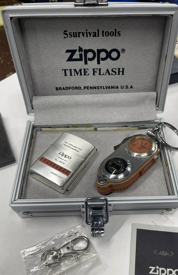 Buy Rare 2002 Japanese Issue Time Flash Survival Tool & Zippo 