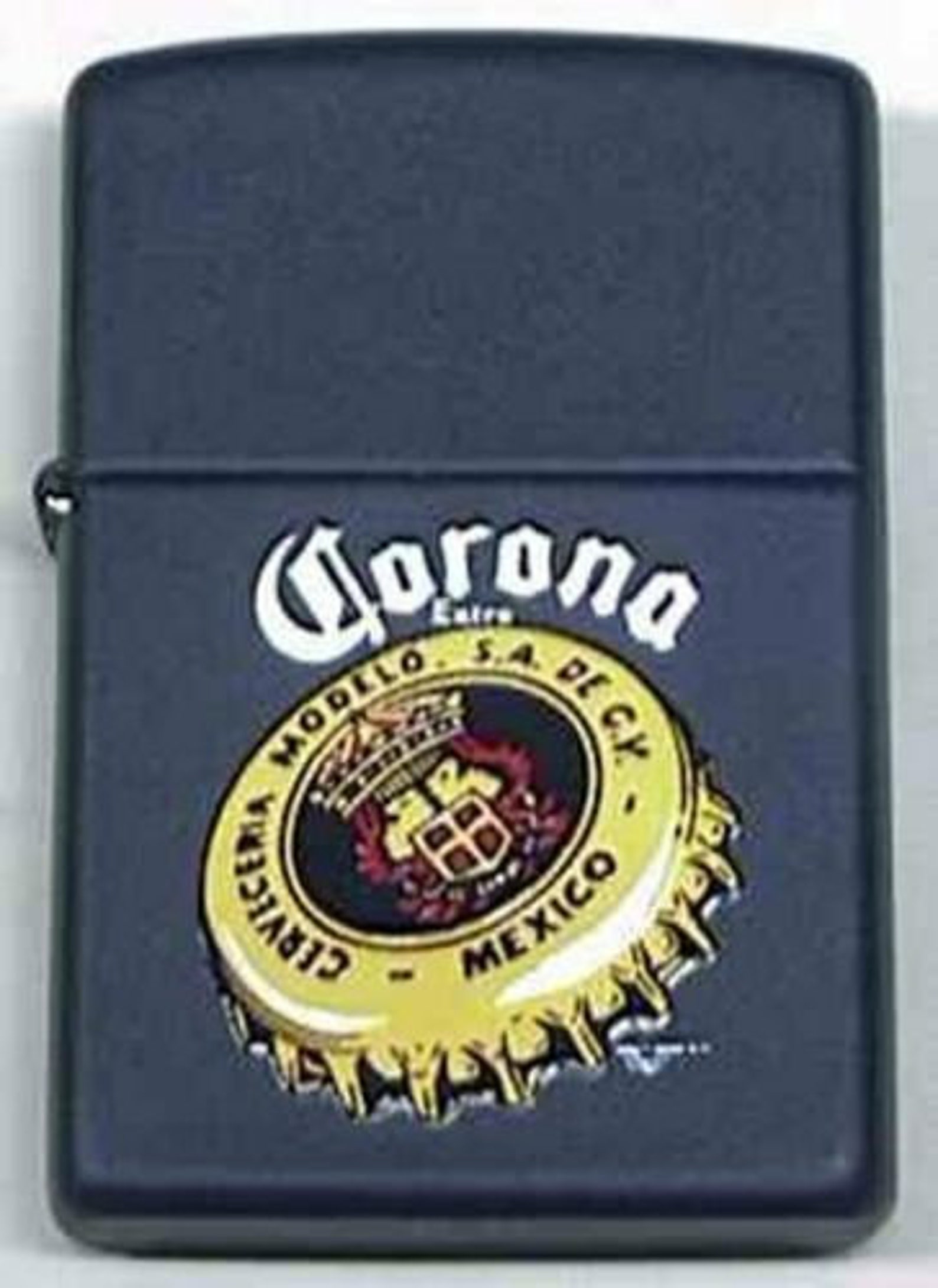 Rare Retired Black Corona Beer Zippo Lighter Etsy