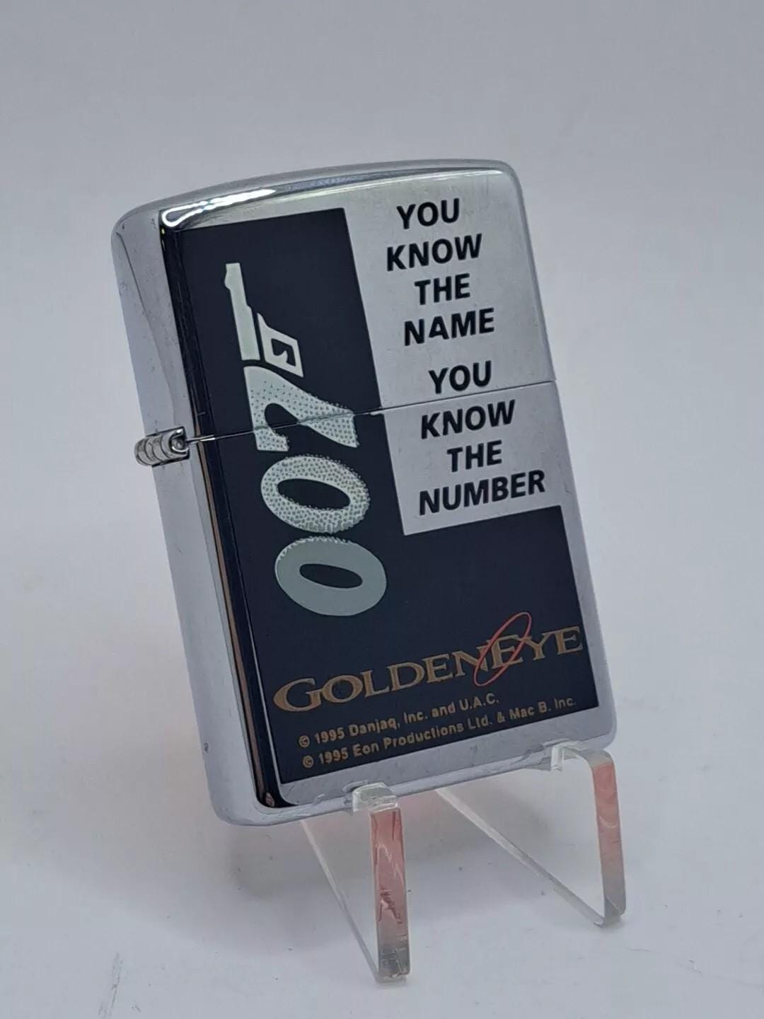 デットストック 007 GOLDEN EYE ジッポーライター(Rare 1996 デットストック 007 GOLDEN EYE ジッポーライター(Rare 1996