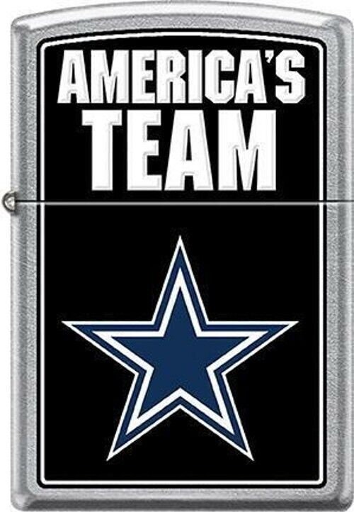 Zippo Lighter - Dallas Cowboys- Americas Team NFL Football