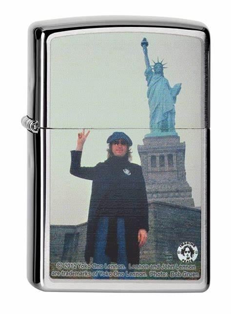 Rare Beatles John Lennon NYC Zippo Lighter - Etsy