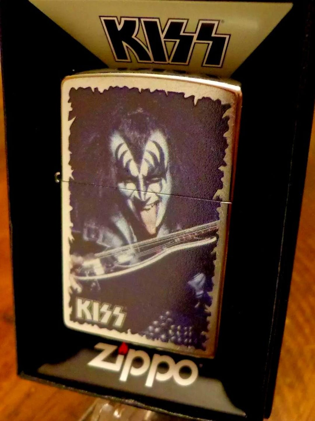 希少　Zippo ジッポー KISS キッス　Army ジーン・シモンズ 希少 Zippo ジッポー KISS キッス Army ジーン・シモンズ - メルカリ