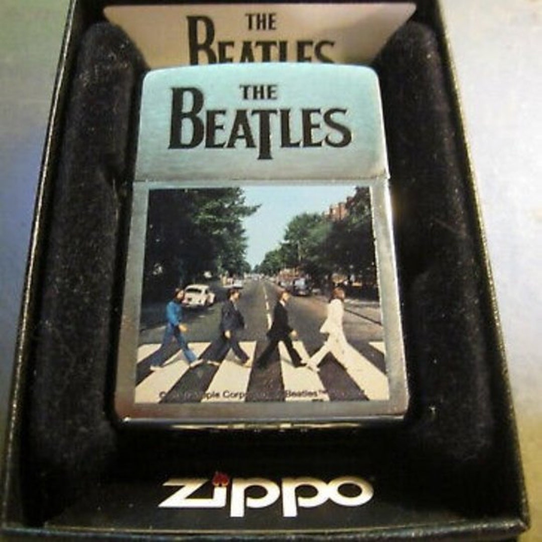 Rare Beatles Abbey Road Zippo Lighter - Etsy
