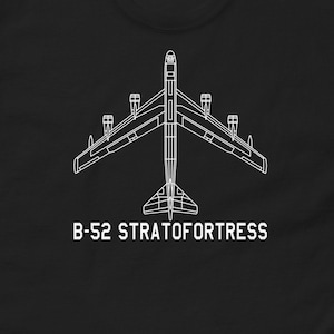 B-52 Stratofortress Bomber Gift Schematic Blueprint Line Drawing Men&#39;s Classic T-Shirt