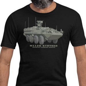 M1126 Stryker American Infantry Carrier Vehicle t-shirt