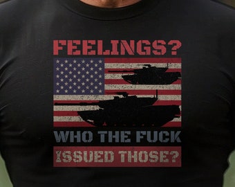 M1 Abrams Tank Amerikansk armé Tanker Veteraner Tuff Humor Ordspråk Gåva Herr Klassisk T-shirt
