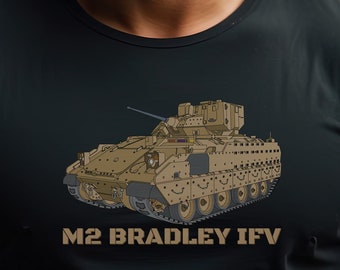 M2 Bradley IFV US Army American Infantry Fighting Vehicle T-Shirt