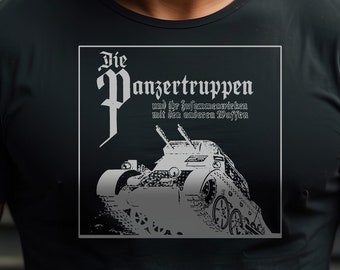 German Pre WW2 Panzer 1 Tank Propaganda Art Gift T-Shirt