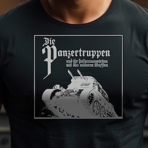 German Pre WW2 Panzer 1 Tank Propaganda Art Gift T-Shirt