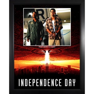 Jeff Goldblum Independence Day Actor Custom Framed Signed Autograph Photo ACOA