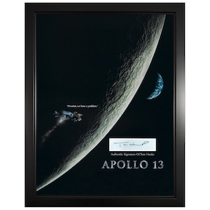 Tom Hanks Apollo 13 Actor Custom Framed Signed Autograph Display COA