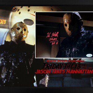 Kane Hodder Friday The 13th Horror Actor Custom Framed Signed Photo Display ACOA