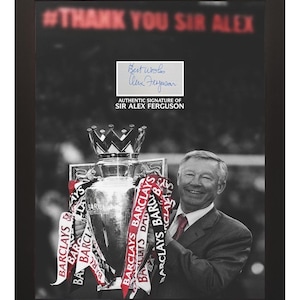 Alex ferguson signed - Etsy 日本