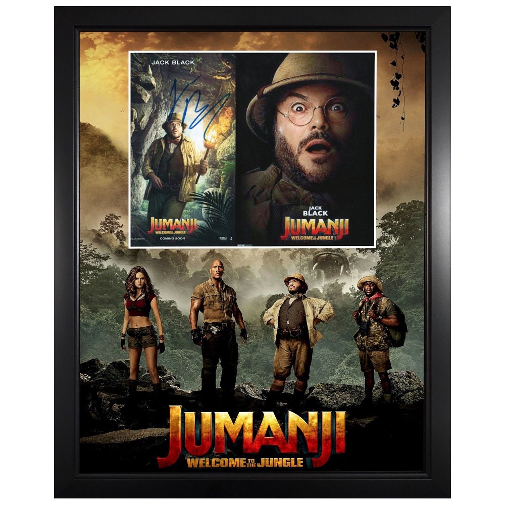 Jumanji - Welcome to the Jungle Posters - Jack Black - A3 & A4