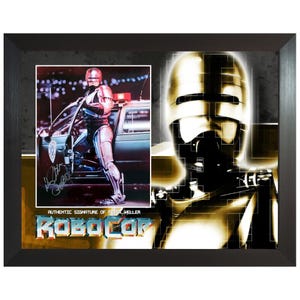 Peter Weller Robocop-filmacteur ingelijste gesigneerde fotodisplay COA