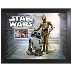 Kenny Baker R2D2 Star Wars Custom Framed Signed Autograph Photo Display COA