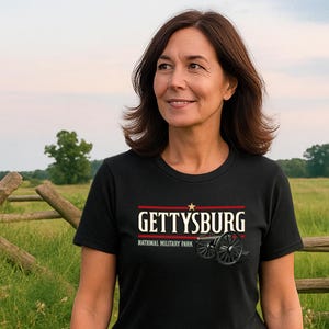 Gettysburg Battlefield Cannon T-Shirt