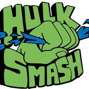 Fichiers SVG et PNG Hulk Smash