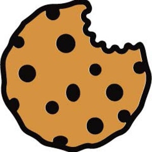 chocolate chip cookie SVG and PNG files