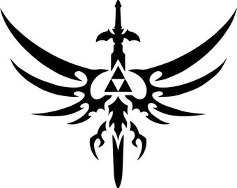 Plik SVG z logo Zelda Sword