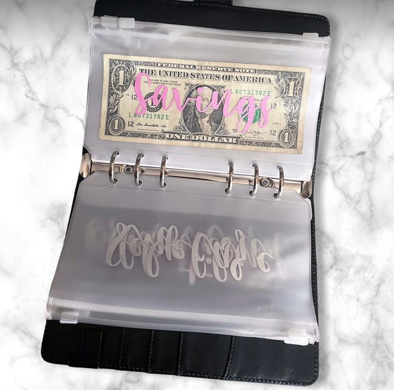 Budget Binder With Cash Envelope/money Envelope System Etsy