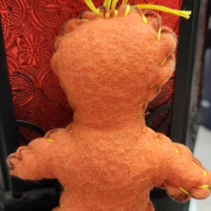 Donald Trump Poppet Voodoo Doll | No Kings | ICE | MAGA | republican party | USA President | Potus | orange ass | cheeto | gag gift bild 3
