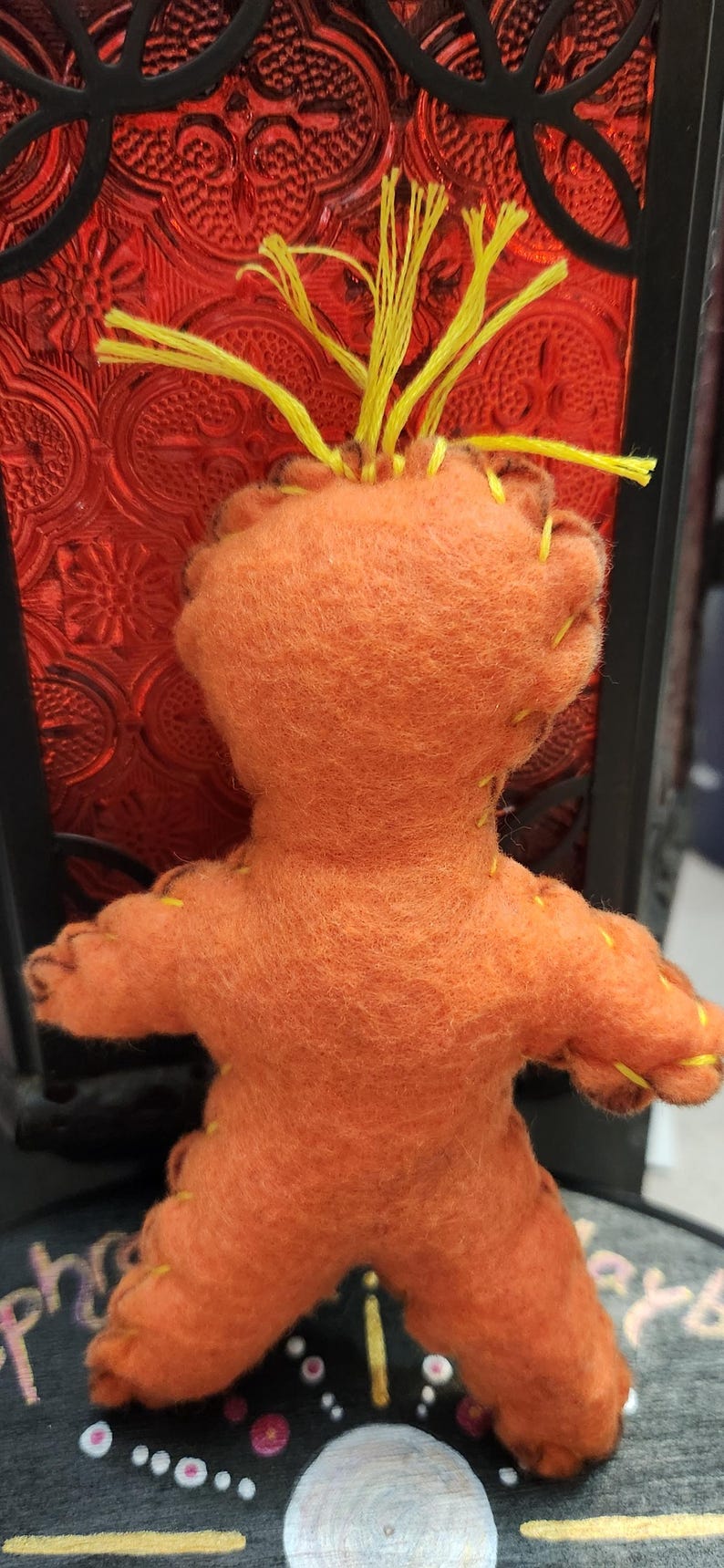 Donald Trump Poppet Voodoo Doll | No Kings | ICE | MAGA | republican party | USA President | Potus | orange ass | cheeto | gag gift bild 3