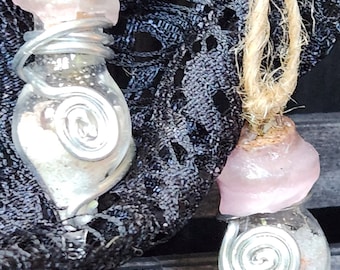 Moon Goddess Divination Pendulum | Hecate | love spell bottle |.dowsing talisman l altar decor | car charm | witch wiccan pagan |