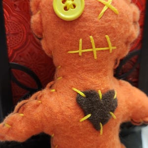 Donald Trump Poppet Voodoo Doll | No Kings | ICE | MAGA | republican party | USA President | Potus | orange ass | cheeto | gag gift bild 4