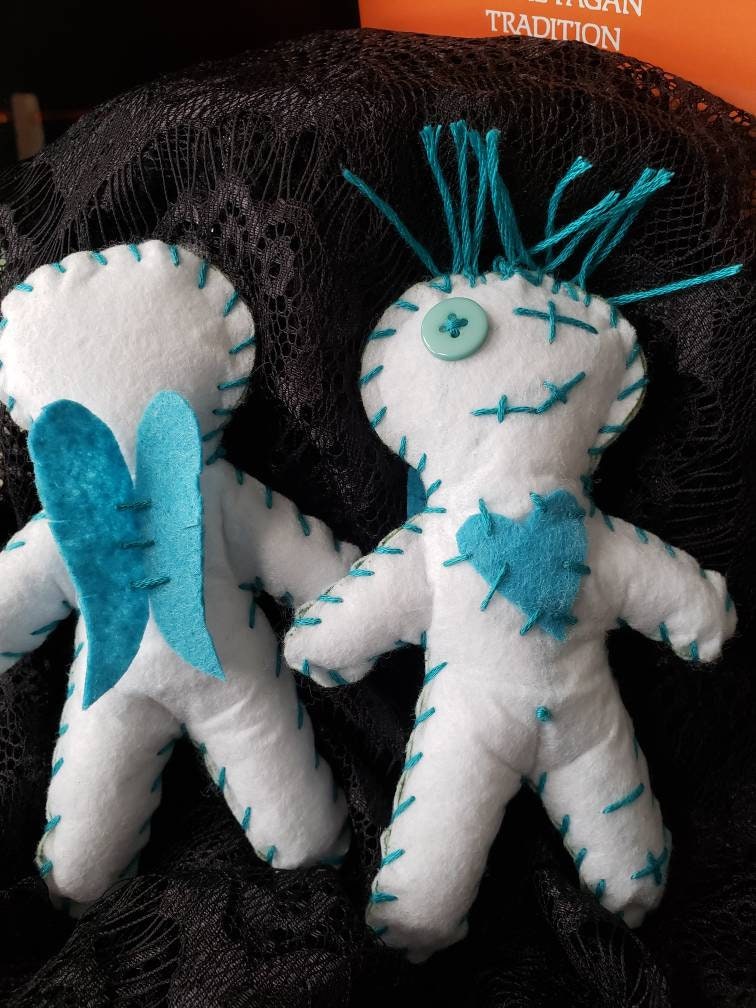 Puppet Cancer Angel Guardian Angel Poppet Voodoo Doll | Arch Angel of Hope | Wellness Heath ...