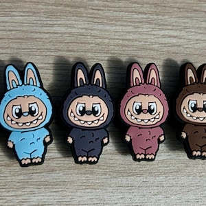 Labubu Croc Charms 6pcs