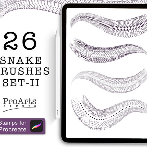 Procreate Scales Brush Set - 2