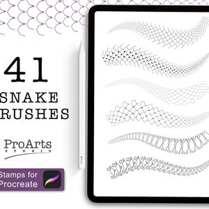 Procreate Scales Brush Set 1 image 1