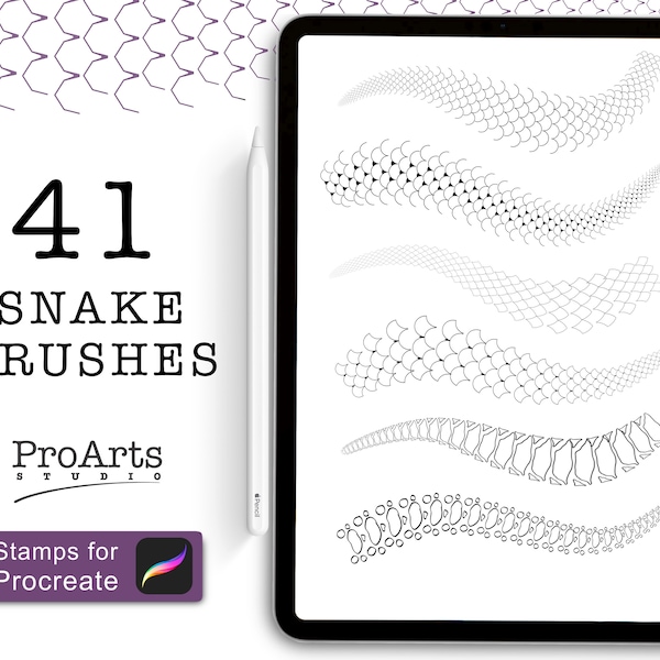 Procreate Scales Brush Set - 1