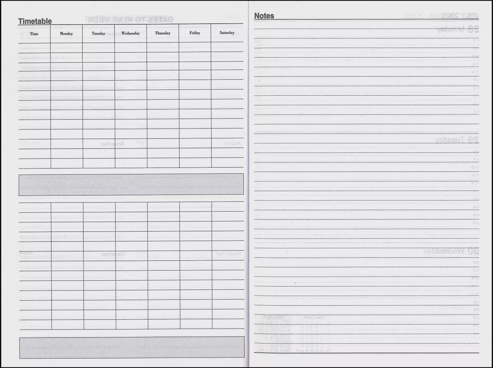 Week In View 2026-2027 Academic A5 Week to View Diary School Office Mid Year Teacher ...