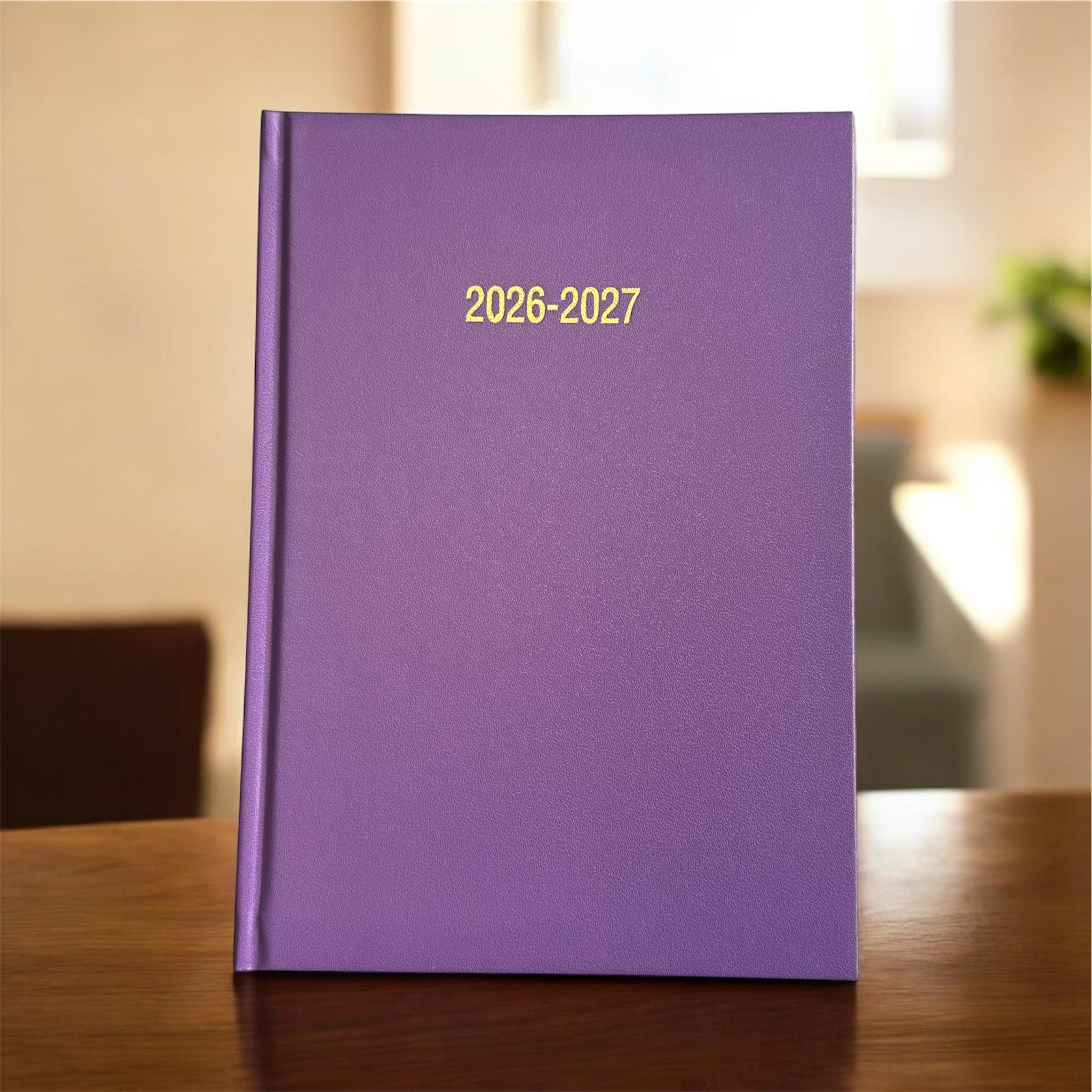 2026-2027 A5 Academic Day A Page Hardback Diary: Teacher Student ...