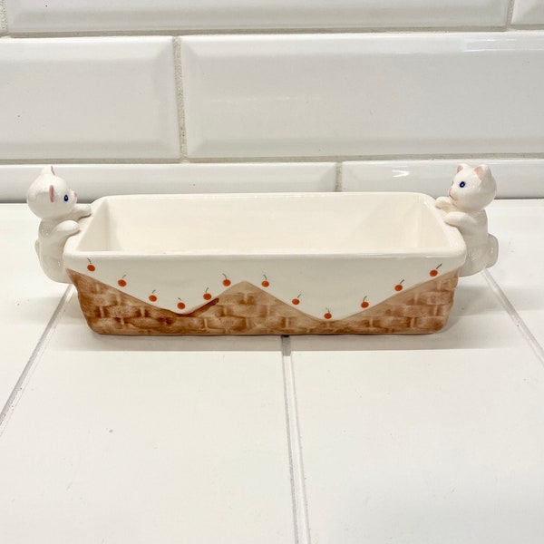 Cat Butter Dish Etsy