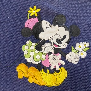 Vintage Mickey and Co Minnie Mouse Thermal Embroidered Swing Tunic, Vintage Minnie Top, Vintage Mickey, Vintage Disney, Size 4T image 5