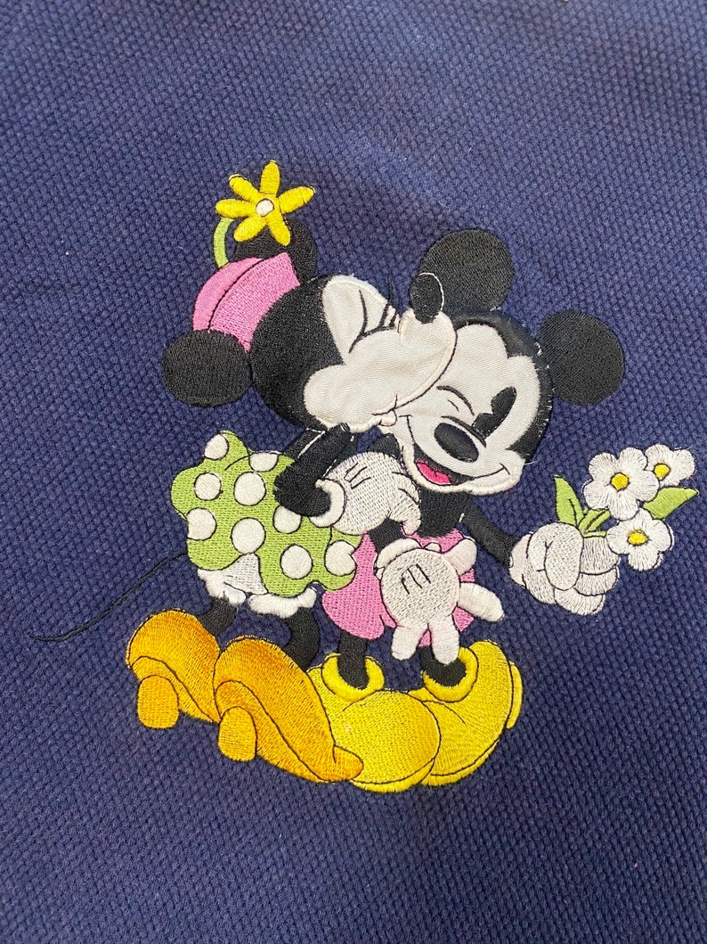 Vintage Mickey and Co Minnie Mouse Thermal Embroidered Swing Tunic, Vintage Minnie Top, Vintage Mickey, Vintage Disney, Size 4T image 5