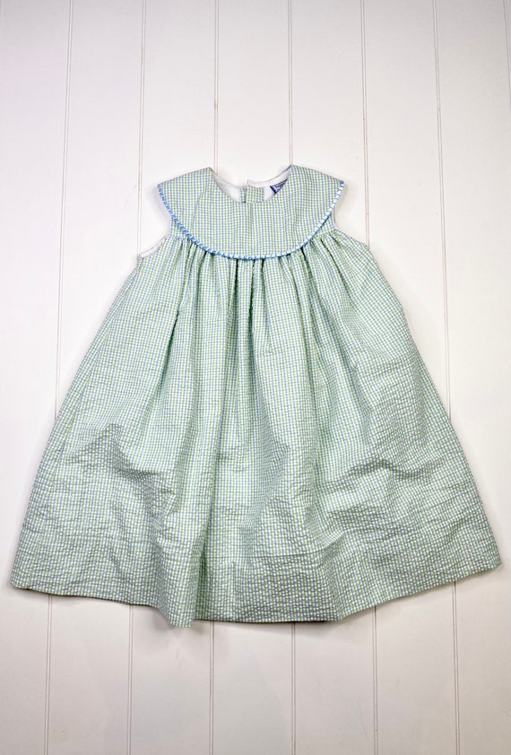 Vintage Bailey Boys Classics Seersucker Dress, Ro… - image 1