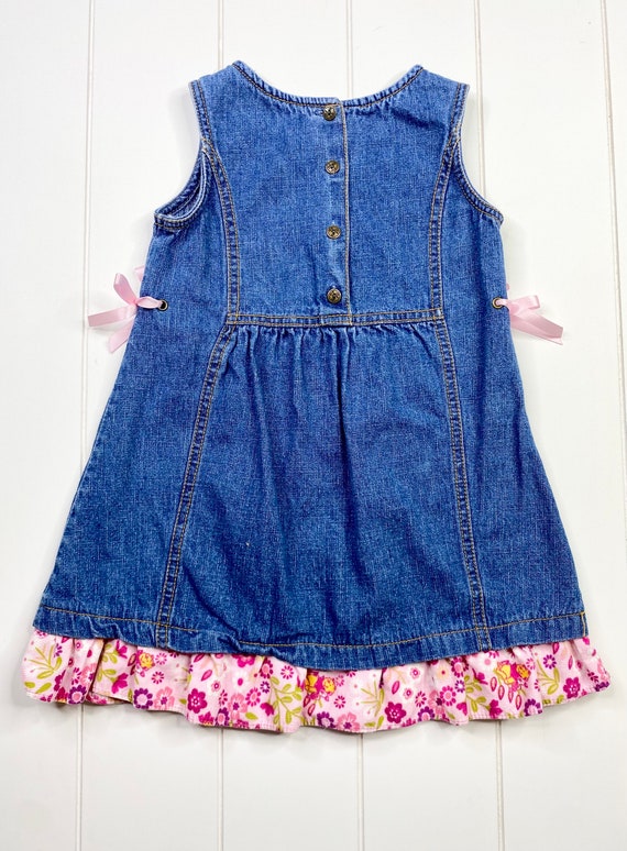 Vintage Winnie the Pooh Jean Dress, Vintage Pooh … - image 8