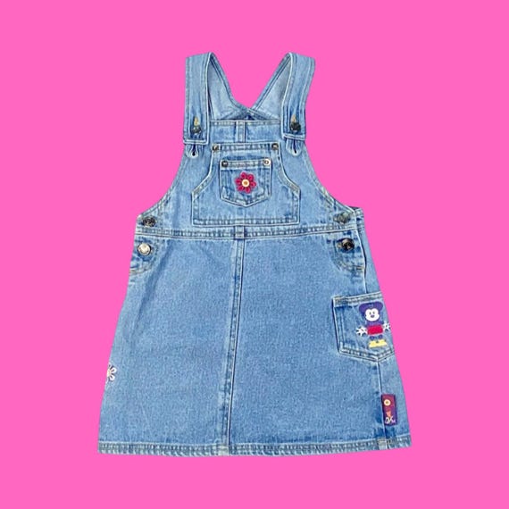 white christmas dresses ADULT DARK DENIM MOUSE OVERALLS – PEPPER KIDS main image 0