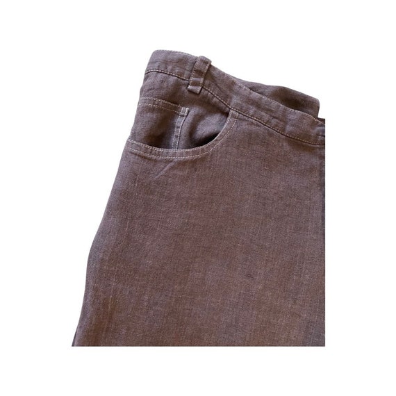 Solitaire Brand Linen Pants, Vintage Office Wear,… - image 4