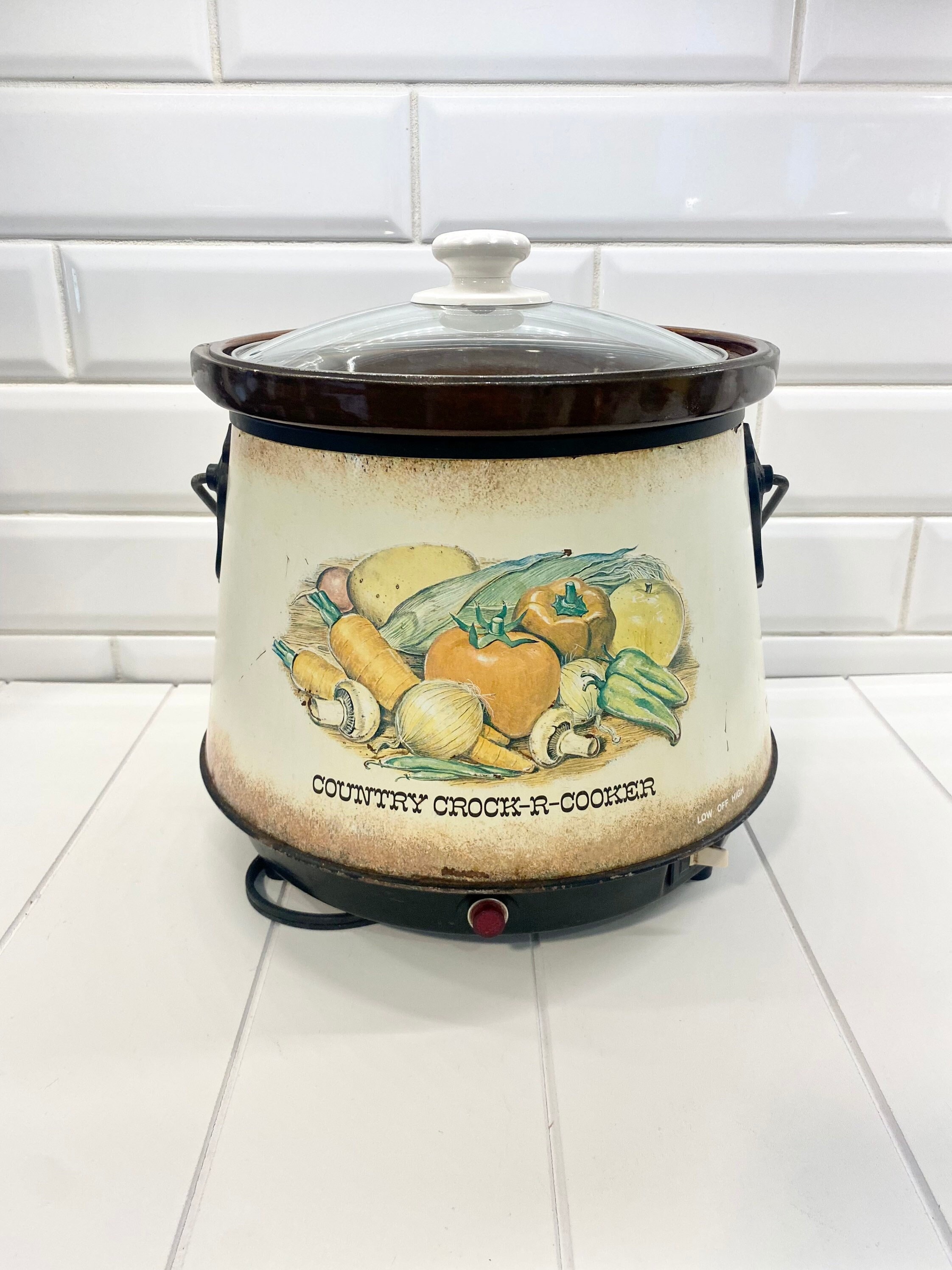  Vintage Bees Skin for Slow Cooker (8-9 Quart, Print): Home &  Kitchen