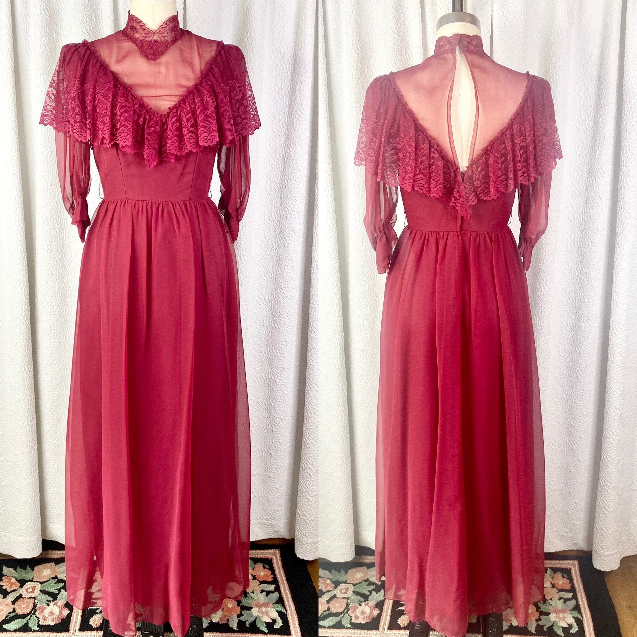 70s prom dress