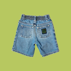 Shorts vaqueros vintage de cintura alta con efecto paper bag, talla 5