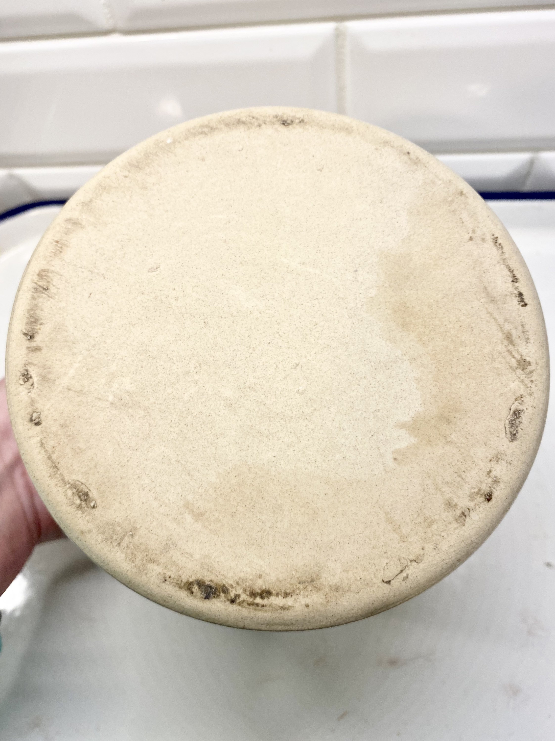 Vintage Stoneware Grease Crock Vintage Planter Vintage Etsy